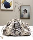 Сумка Bottega Veneta The Pouch Snake Clutch